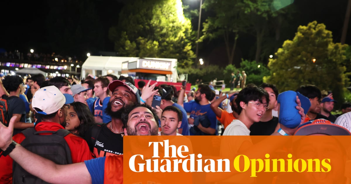 The Knicks’ hedonistic NBA finals run has been a relief from the exhaustion of US politics | New York Knicks