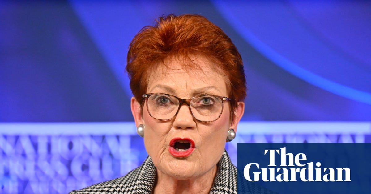 Pauline Hanson says Australia ‘must be monocultural’ in National Press Club speech | Pauline Hanson