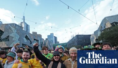 Flares, chants and ecstatic Socceroos fans: Melbourne football lovers celebrate ‘the greatest day’ | Melbourne