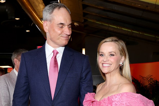 Oliver Haarmann and Reese Witherspoon
