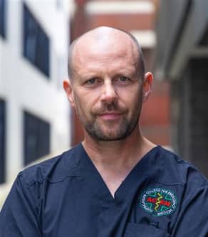 Australasian College for Emergency Medicine President Dr Peter Allely.