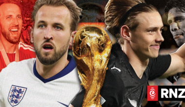 Live: NZ All Whites v England, pre-Football World Cup international friendly
