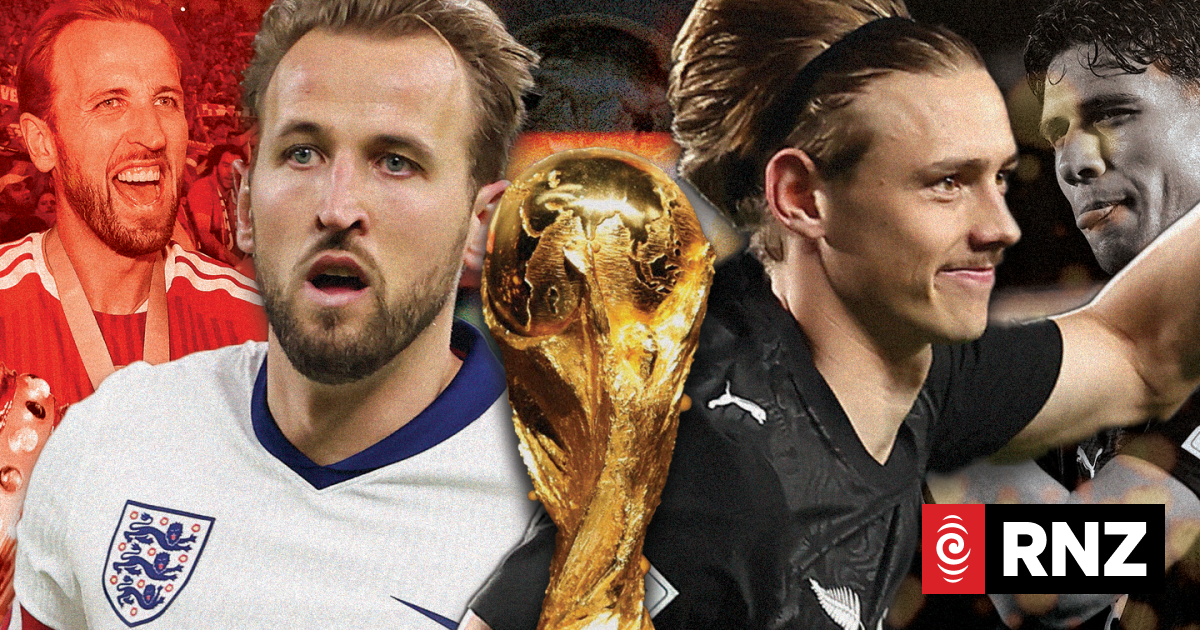 Live: NZ All Whites v England, pre-Football World Cup international friendly