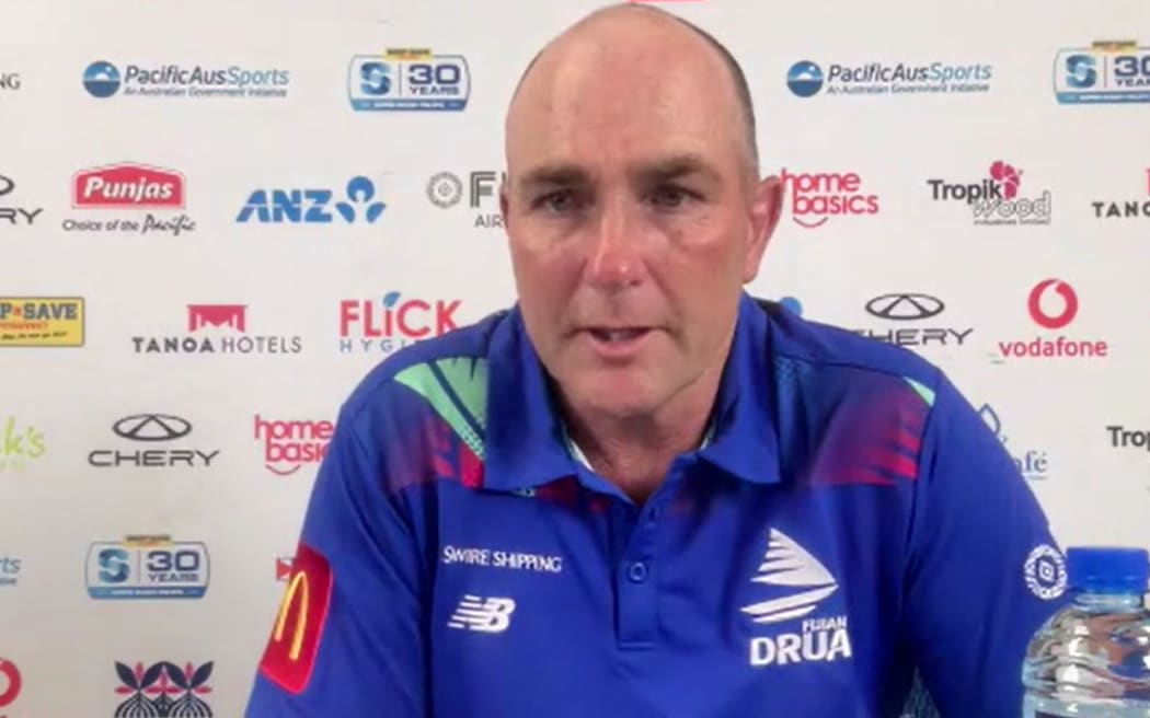 Fijian Drua head coach Glen Jackson