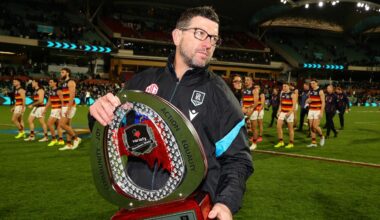 AFL results 2026: Port Adelaide defeat Adelaide Crows, Showdown, Josh Carr press conference, video, highlights, news