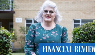 Dot Wilkin, outside her home in Epping, is an older beneficiary of the First Home Super Saver scheme.