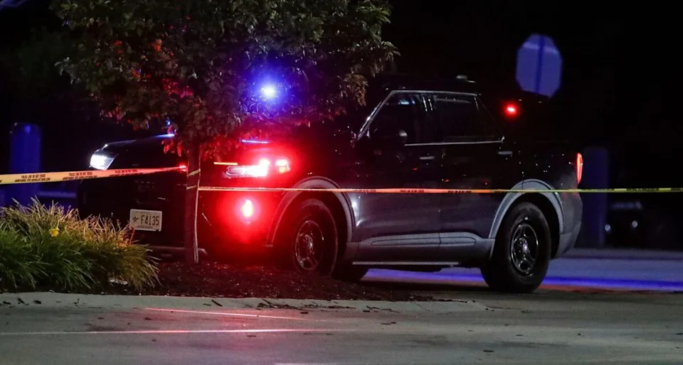 Sheboygan police cars surround the northeast end of Meijer Friday, Aug. 29, 2025, in Sheboygan, Wis. © Gary C. Klein/USA TODAY NETWORK-Wisconsin / USA TODAY NETWORK via Imagn Images NFL