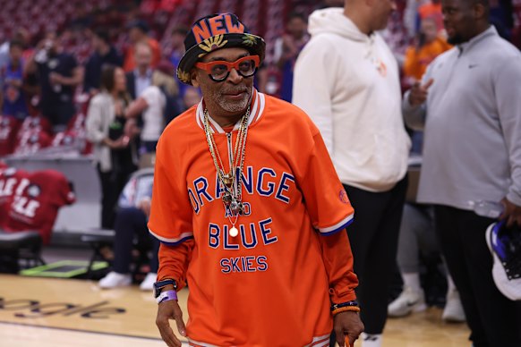Spike Lee, the most deserving Knicks fan on Earth.
