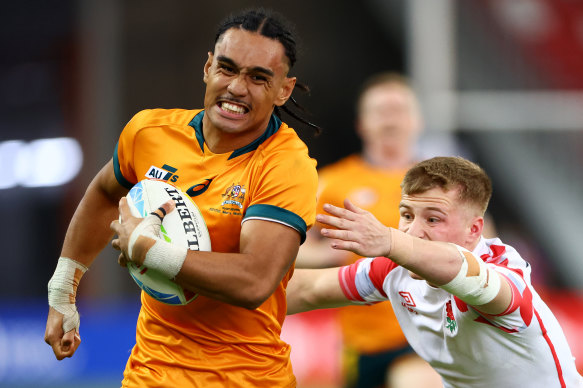 Roache is topping the world series for points and is second for offloads