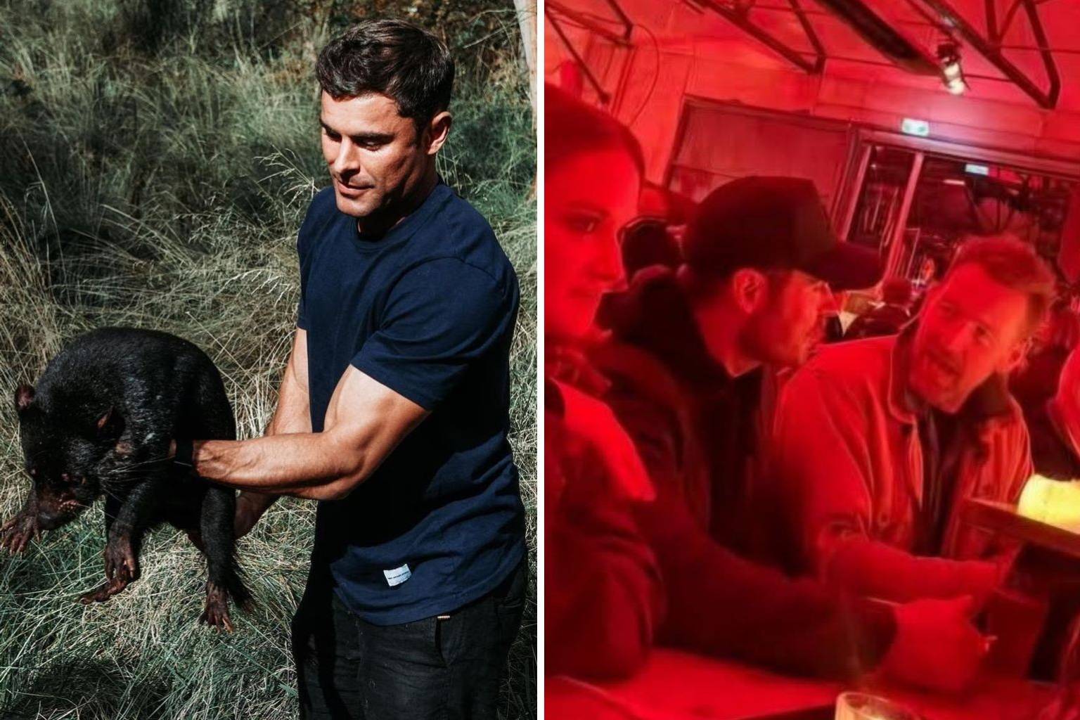 Zac Efron visits Dark Mofo: Hollywood star spotted in Hobart