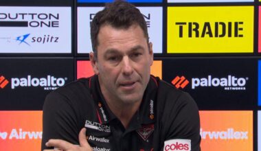 AFL 2026: Dean Solomon press conference, video, Essendon Bombers coaching job, latest news