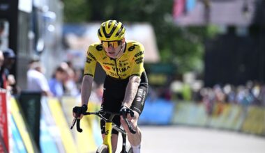 CREST-VOLAND, FRANCE - JUNE 12: Matteo Jorgenson of United States and Team Visma