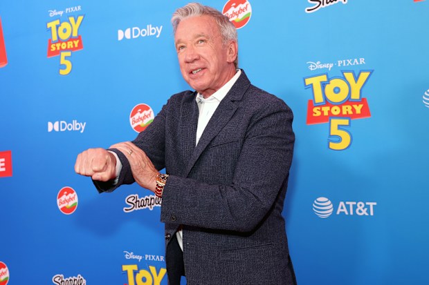 Tim Allen attends the Toy Story 5 Los Angeles World Premiere at Dolby Theatre in Los Angeles, California on June 09, 2026.