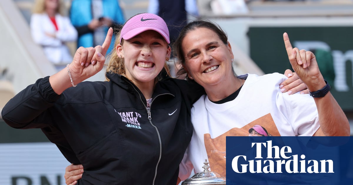 Andreeva’s French Open triumph shows value of Martínez and women coaches | French Open 2026