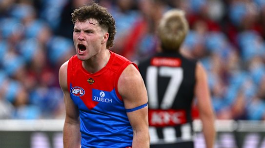Winning with feeling: Melbourne’s Harvey Langford.