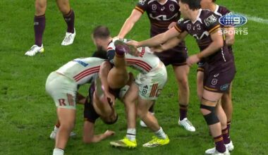NRL news 2026: Sydney Roosters beat Brisbane Broncos; Lindsay Collins, Sam Walker, Robert Toia put on report | Video