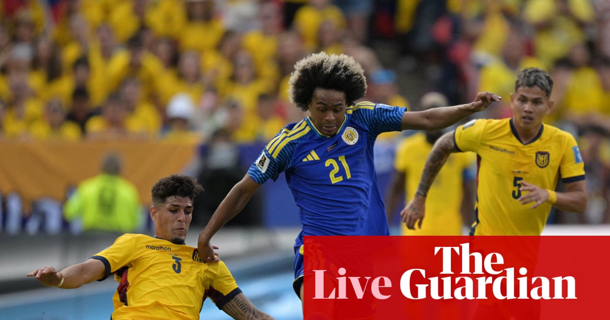 Ecuador v Curaçao: World Cup 2026 – live | World Cup 2026