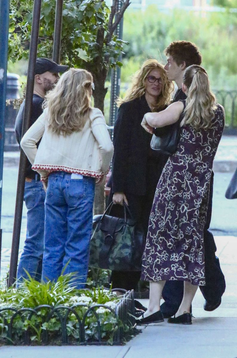 Hazel Moder joined her mother and younger brother for the intimate birthday gathering in Manhattan.