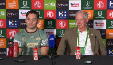 NRL 2026: Wayne Bennett drops big hint over Cody Walker future after South Sydney defeat Parramatta Eels, press conference, video