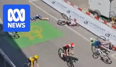 Cyclist Urska Žigart breaks her jaw in horror crash at Tour de Suisse Femmes