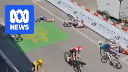 Cyclist Urska Žigart breaks her jaw in horror crash at Tour de Suisse Femmes