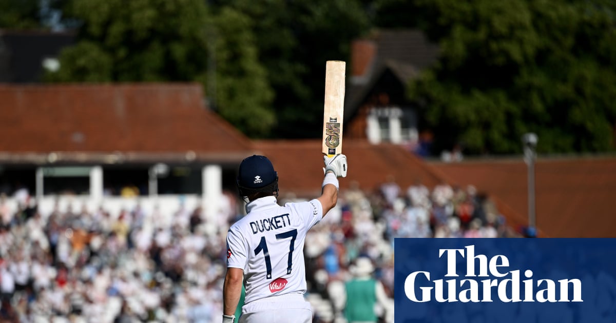 Nicholls’ drop defines the day as Duckett cashes in on luck to deliver for England | England cricket team