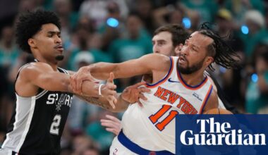 NBA finals: brilliant Brunson leads surging Knicks to victory over Spurs in Game 1 | NBA finals