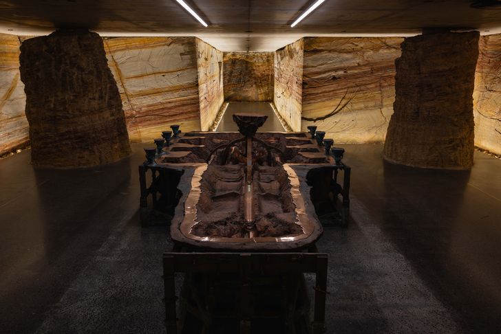Rouge Battery, 2014, Matthew Barney, Phrontisterion.