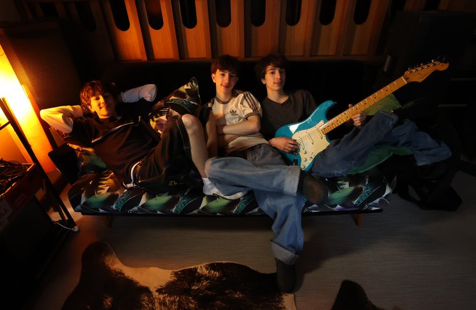 Birdland members at home.