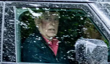 Andrew Mountbatten-Windsor photographed with mystery facial bruise near Sandringham Estate