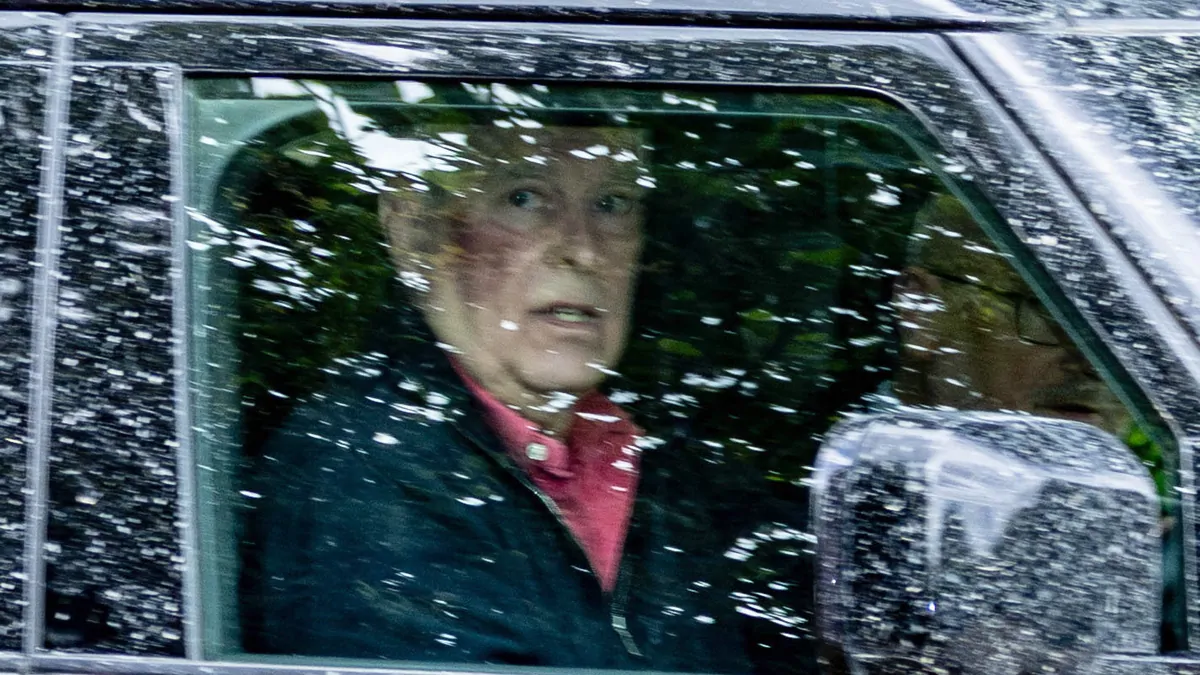Andrew Mountbatten-Windsor photographed with mystery facial bruise near Sandringham Estate