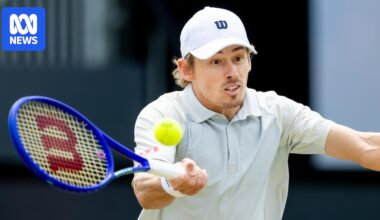 Alex de Minaur claims runner-up in Rosmalen Championships after tie-break loss in final
