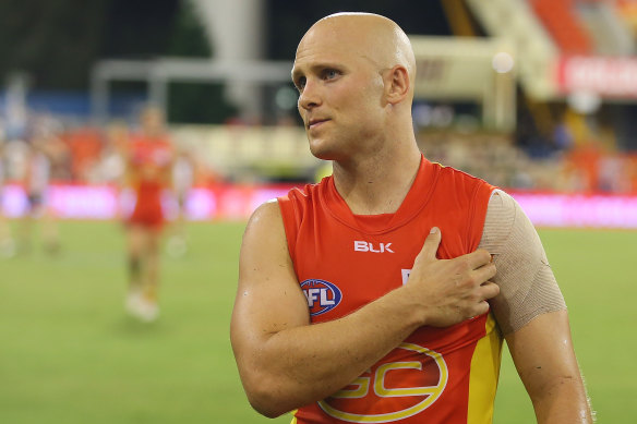 Ablett was the Suns’ biggest signing as they launched their AFL tenure.
