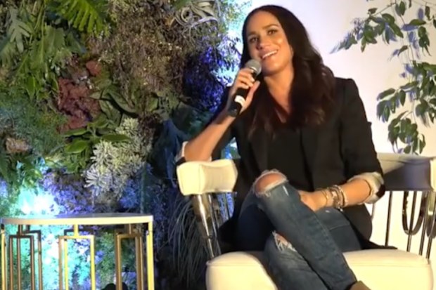 Unearthed video from 2016 Create Cultivate Atlanta conference for female entrepreneurs shows Meghan Markle saying $100 candles were “so obnoxious”.