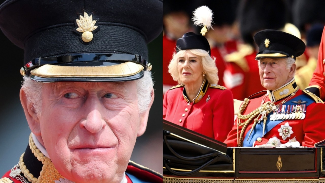 'Mess': Lip reader reveals King Charles III's five-word confession to wife Queen Camilla at Trooping the Colour