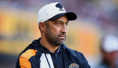 LIVE NRL: Tigers unveil debutant in must-win clash against Titans in final Leichhardt Oval match