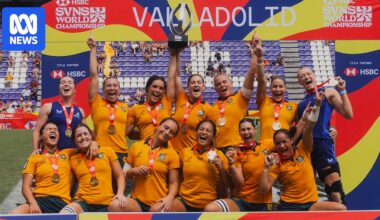 Australia wins women's and men's rugby sevens final at World Championship leg in Spain
