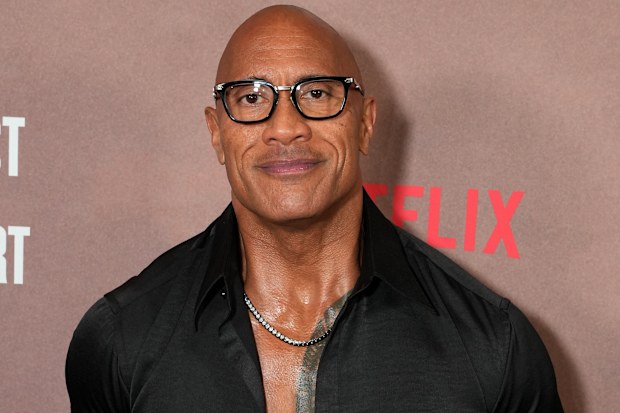 Dwayne Johnson attends Netflix Is A Joke Festival Presents: The Roast of Kevin Hart at The Kia Forum on May 10, 2026 in Inglewood, California.