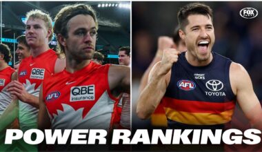 AFL 2026, Power Rankings after Round 14