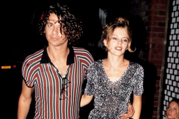 Michael Hutchence and Kylie Minogue