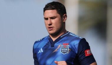 State of Origin 2026: Mitchell Moses trains with NSW Blues ahead of Game 2, Casey McClean injury, QLD Maroons, nrl news