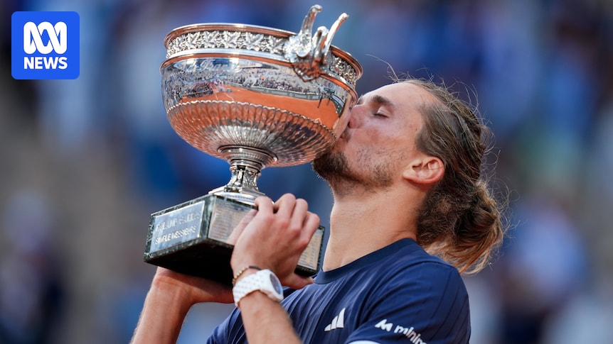 Alexander Zverev defeats Flavio Cobolli in five sets to win men's French Open final