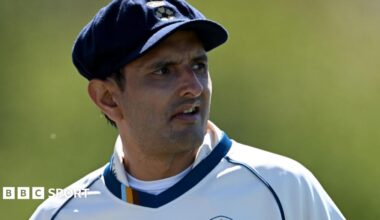 Muhammad Abbas in a Derbyshire cap