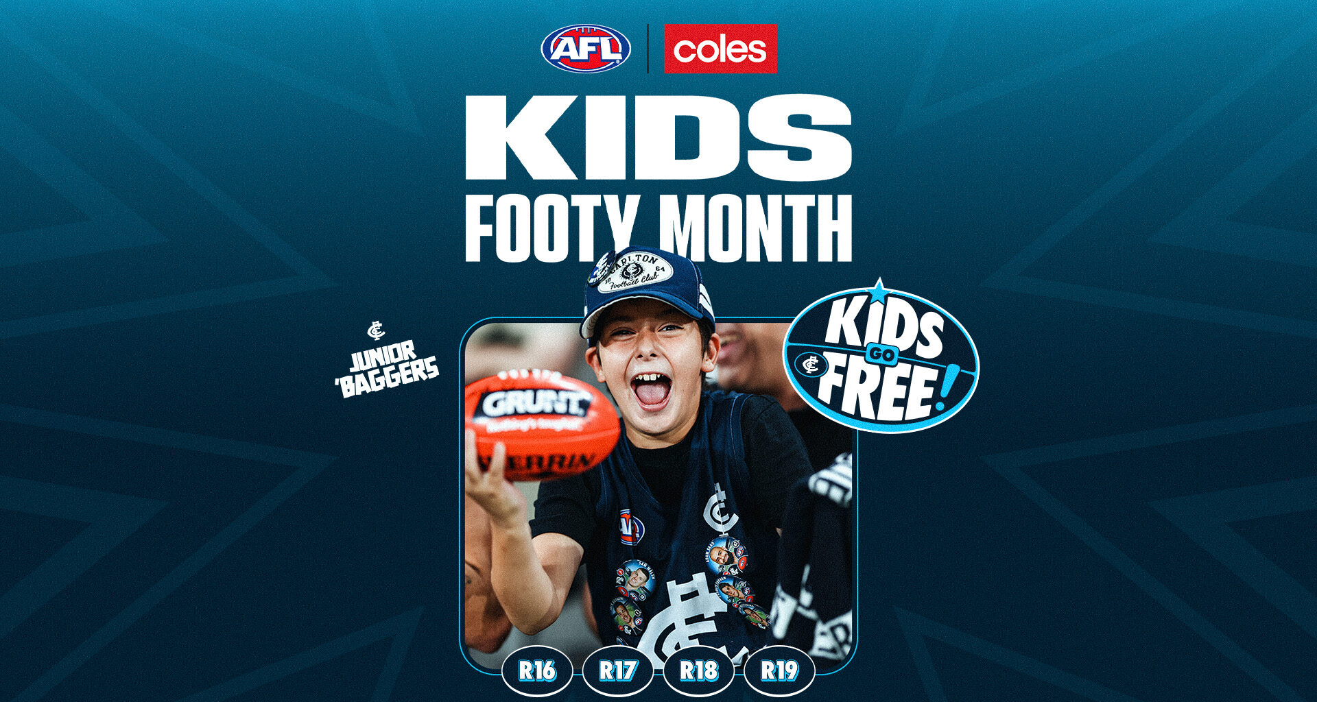 Kids Footy Month is back for 2026!