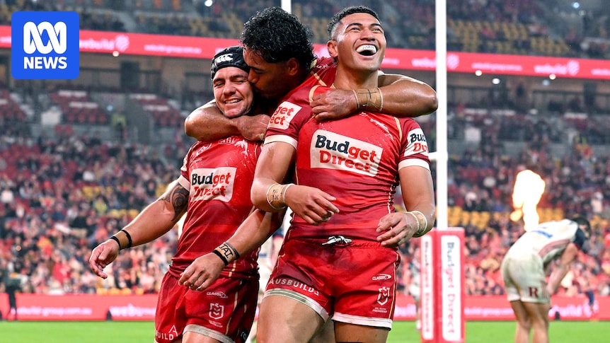 Isaiya Katoa stars as Dolphins record sixth-straight win with 48-10 smashing of Sydney Roosters