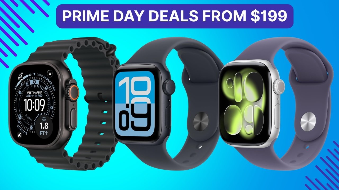 Last Day Apple Watch Prime Day Deals at Amazon from $199