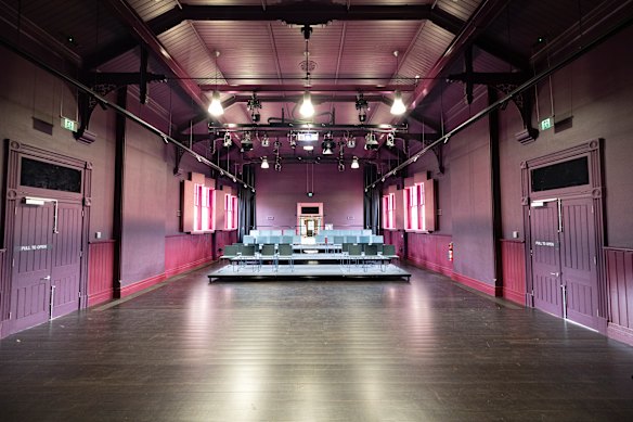 The performance space in the Sunbury Community Arts and Cultural Building.