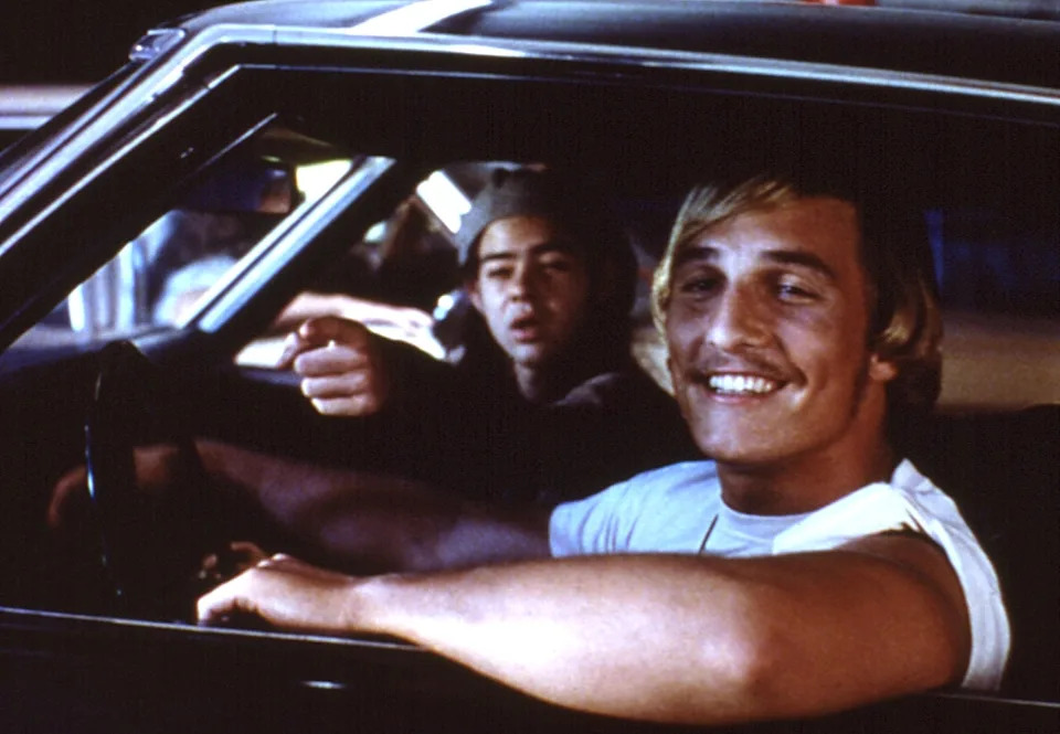 Rory Cochrane and Matthew McConaughey in "Dazed and Confused"