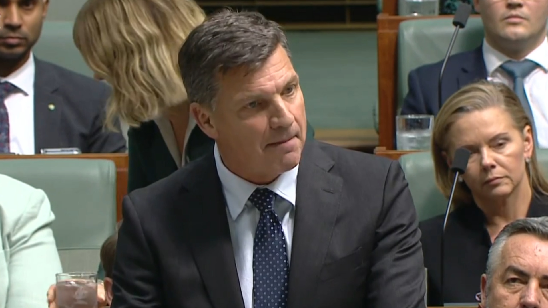 Angus Taylor turns up heat on PM over Labor's 'toxic' tax agenda