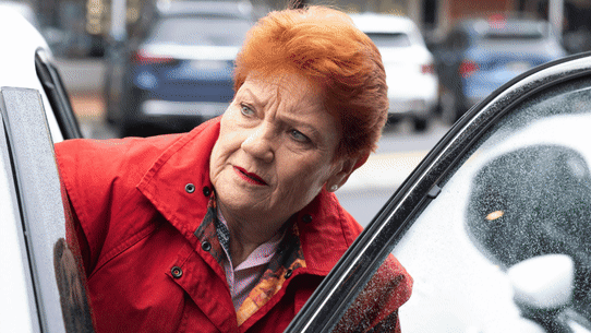 Pauline Hanson and Barnaby Joyce